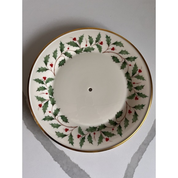 Lenox Other - Vintage LENOX HOLLY BERRY Holiday Serving Dessert Tray Replacement